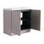 Meuble-lavabo autoportant avec lavabo en résine-1274393036