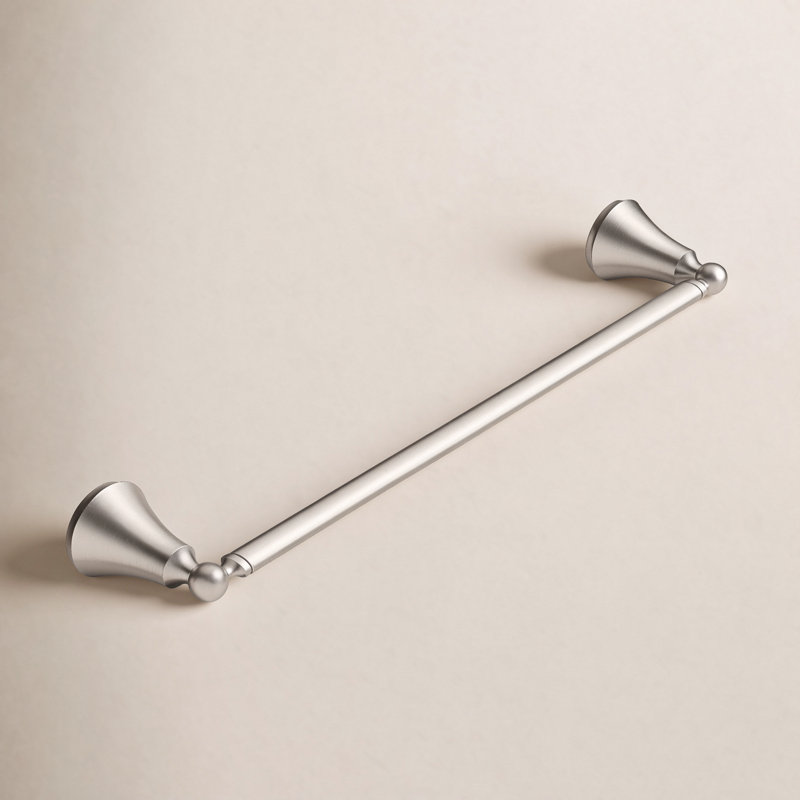 Barre à serviettes murale 24" Wynford, Nickel brossé