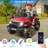 Alex 24V Ride On Car With Remote Control,Toddler Electric Car, 2×100W Strong Motors, Shock Springs, Fast/Slow Speeds, Drving/Reverse, LED Light&Music&Horn&Bluetooth-117504276