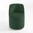 Upholstered Modern Green Velvet Side Dining Chair (Set of 2)-42533479