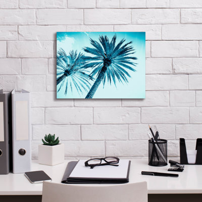 «Chic Palms» par Tai Prints, art mural sur toile