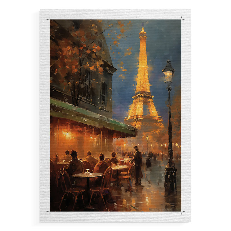 Paysages de la série Cccxxix - Impression sur toile seulement - non encadrée, H 18 po x l 12 po