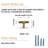 2 " Length Bar Knob-107262760