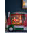 Camper With Mr & Mrs Santa Tea Time LED/Water Spinning/2 Way Switch - 11.3" X 4.4" X 8"H - Red/White/Green