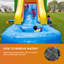 Toboggan aquatique pour enfants JumpOrange Pastel Rainbow