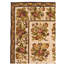 Flatweave Wool Floral Area Rug