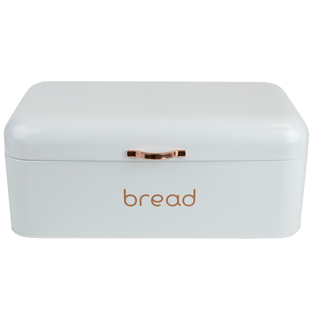 Gracie Oaks Pagedale Countertop Bread Box & Reviews