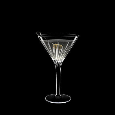 Luigi Bormioli Mixology 7.25 oz Martini or Cocktail Glasses