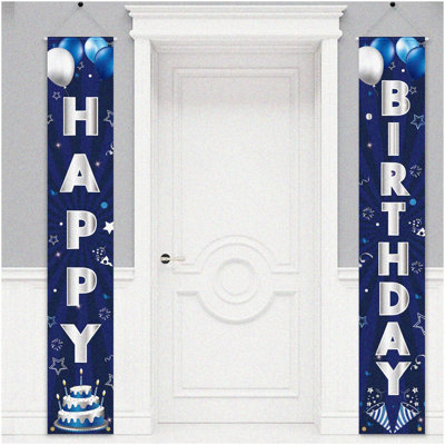 Sparkling Glitter 10th Birthday Banner Kit