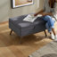 Table basse avec repose-pieds Mid-Century-1998759635