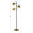 67'' Brass Tree Floor Lamp Set