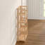 115cm H x 54cm W Solid Wood Etagere Bookcase