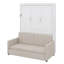 Grand lit escamotable mural avec coussin-1939722401