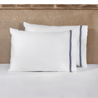 Taie d'oreiller 100% coton Cyaire