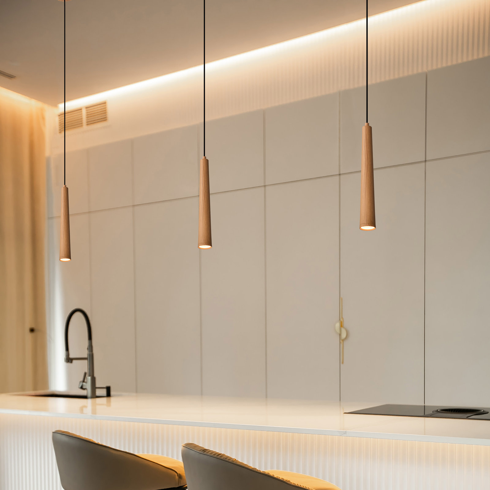 Icarus Single Light Dimmable LED Pendant