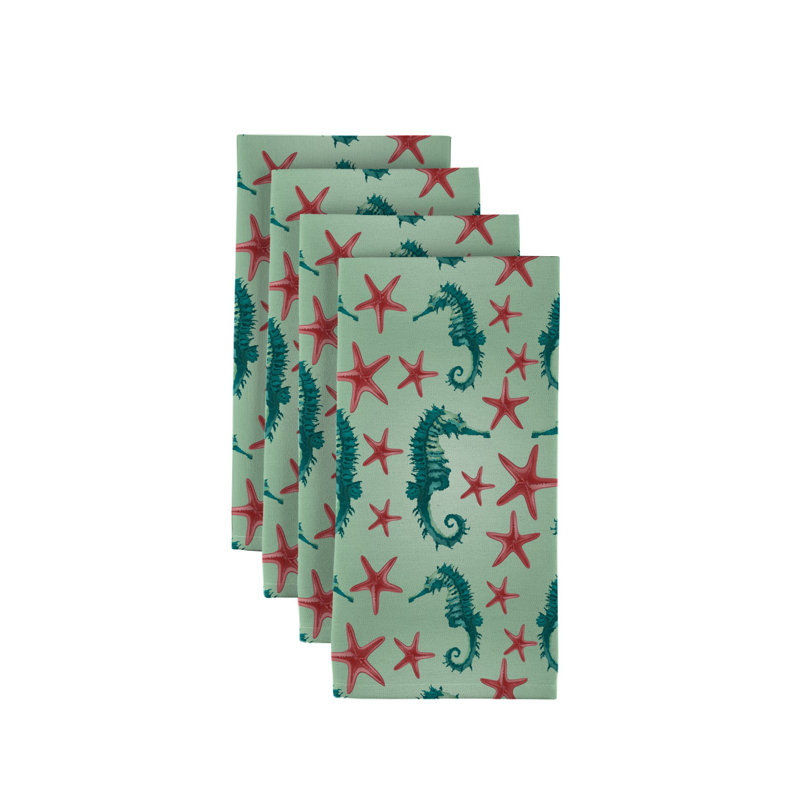 Tuttle Polyester Nautical Square Napkin