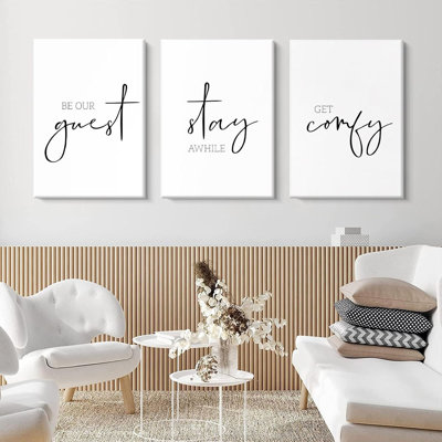 3 Piece Wrapped Canvas Print