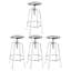 Ensemble de 4 tabourets de bar pivotants réglables, tabourets de comptoir industriels en métal avec repose-pieds, chaises de bar pour îlot de cuisine, bar personnel, pub-2124317112-2125076632