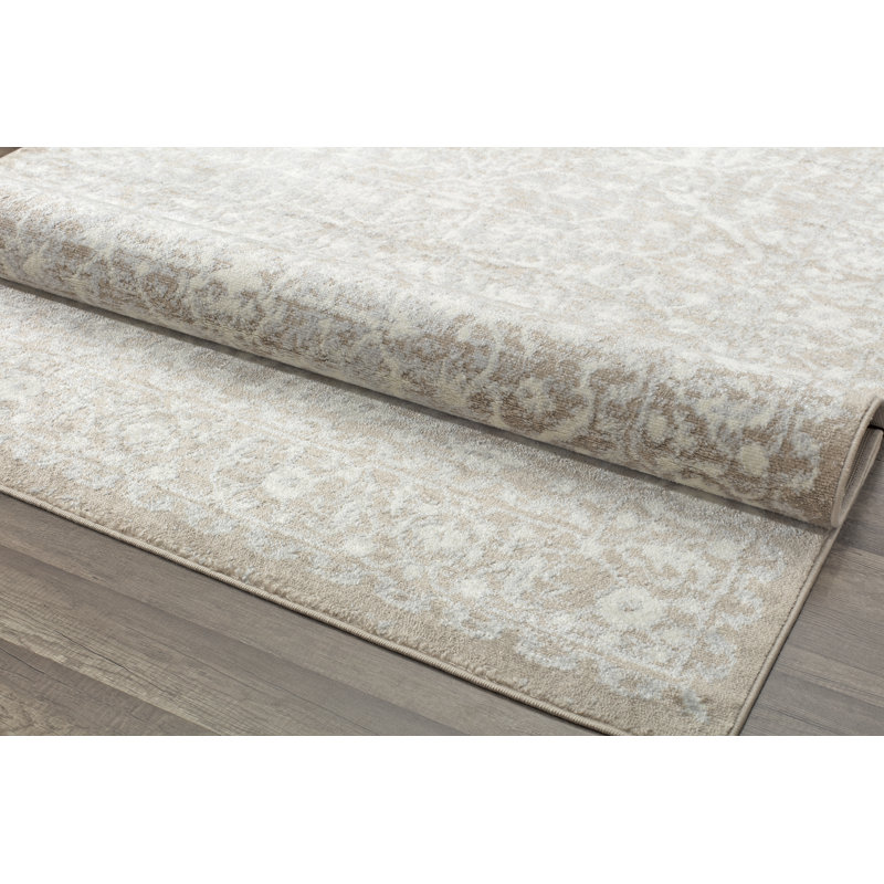 Imes Oriental Vanilla Area Rug, Rectangle 2' x 4'