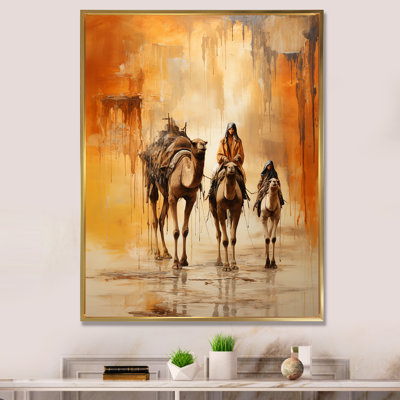 Arabic Journey Along The Silk Road II - Arabic Art Wall Art