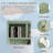 Elegant Design 76.6"T Hall Tree With Multi Storage