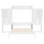 Lit escamotable avec bureau et armoires Murphy