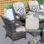 Ensemble de patio 8 pièces avec coussin (s) beige (s) Moda Furnishings