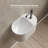 MonBlari 20" X 12" Solid Surface Wall Mounted Sink Matte White-135817974