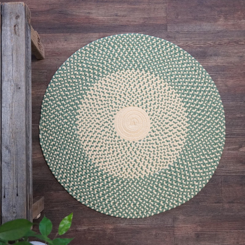 Tapis rond intérieur / extérieur Cape Eden, Rond 16 po