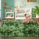 Shag Area Rugs for Living Room, Soft Fluffy Rugs for Bedroom, Nursery, Kids Room Home Decor, Tie-Dyed Dark Green
