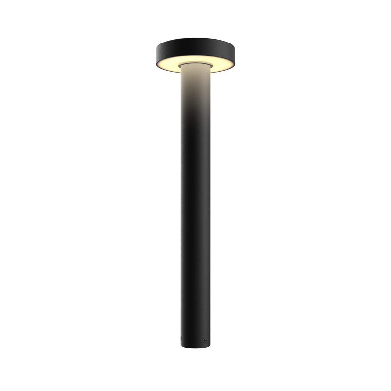 Matte Black Low Voltage Integrated LED Metal Pathway Light, 20