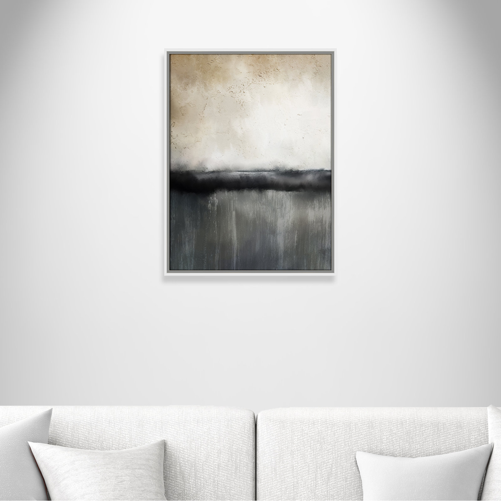 Dorota "Sunset" Print by Kimberly Allen, Picture Framed Canvas, 25.5" H x 19.5" W, White