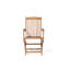 Creekmore 8 - Person Acacia Wood Patio Dining Set with Extendable Oval Table , Cushions Included-128621324-36361127
