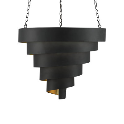 Chiffonade 7 - Light Dimmable Tiered Chandelier