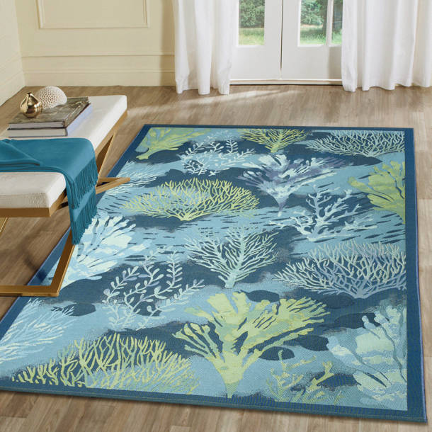 Beachcrest Home Kenilworth Floral Rug & Reviews | Wayfair