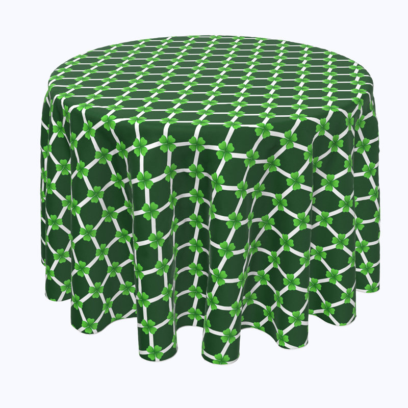 Classic Paddy Rhombus Tablecloth, 120" L x 120" W