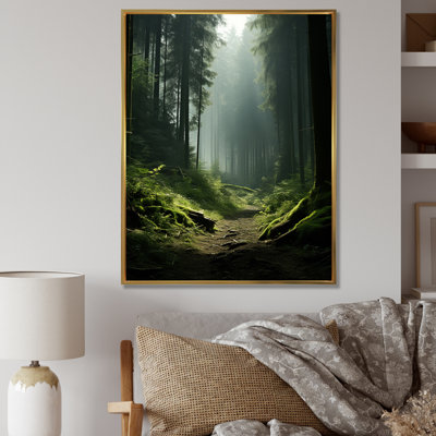 «Deep Into The Forest» - art mural forêt