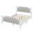Upholstered Platform Bed with Headboard-367493764-367870348