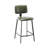 Breina Faux Leather Bar Stool with Steel Legs-1024254323