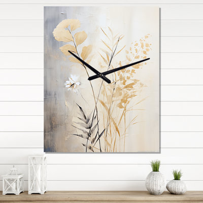 Très grande horloge murale Clovie