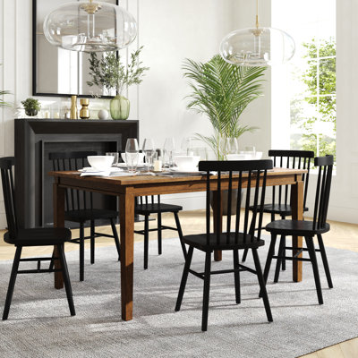 Ballarat Commercial Grade Heavy Duty Rectangular Solid Wood Dining Table