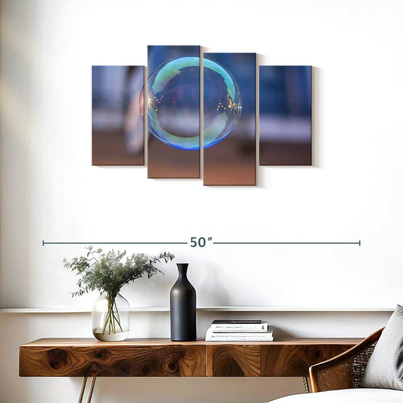 Bubble Sphere, 22" H x 36" W