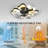 19.7 Inch Light Ceiling Fan With Lights Remote Control With Modern Butterfly Design Styling, Black, Fan For Bedroom, Living Room, Timing Function, Noiseless, Children's Favorite