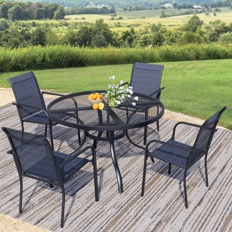 47 glass for patio table with umbrella SogesHome Inch Rectangle Tempered Dining Coffee Table Dining Bistro Table, Outdoor Garden Balcony Backyard Poolside Lawn, Hole, Brown : Home & Kitchen adding a touch of elegance to your outdoor decor. 48-inch Round Glass-Top Outdoor Patio