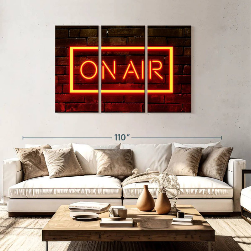 Tergel On Air, 48" H x 74" W