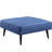 Adjustable Blue Fabric 2 - Seat & , Foam Density D40, Kd Back Legs, Pillows, 68" Product Depth, 300Lbs Capacity Convertible To Bed, Wooden Inner Frame, Button , Removable Pillow Covers, 54" 34" Height