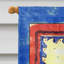 Drapeau de maison en polyester crabe 2 côtés 40 x 28 po