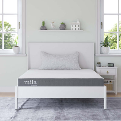 Matelas Modway Mila Ferme de 6 po en mousse à mémoire de forme sans fibre de verre, pleine grandeur