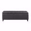 Banc de rangement capitonné à fermeture douce-1306635512