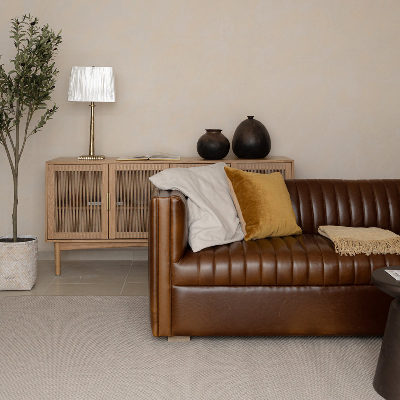 Leander 97" Upholstered Sofa